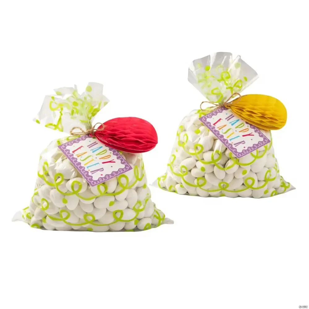 Easter Treat Cellophane Bag Kit - 12 Pc.